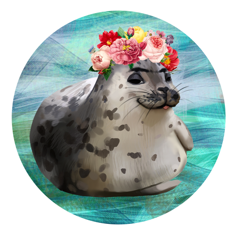 Seal Frida Sticker