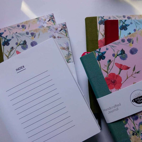 Softcover Wild Flowers Journal *Only made to order