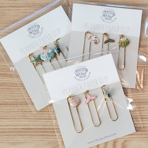 Paper Clips with Charms